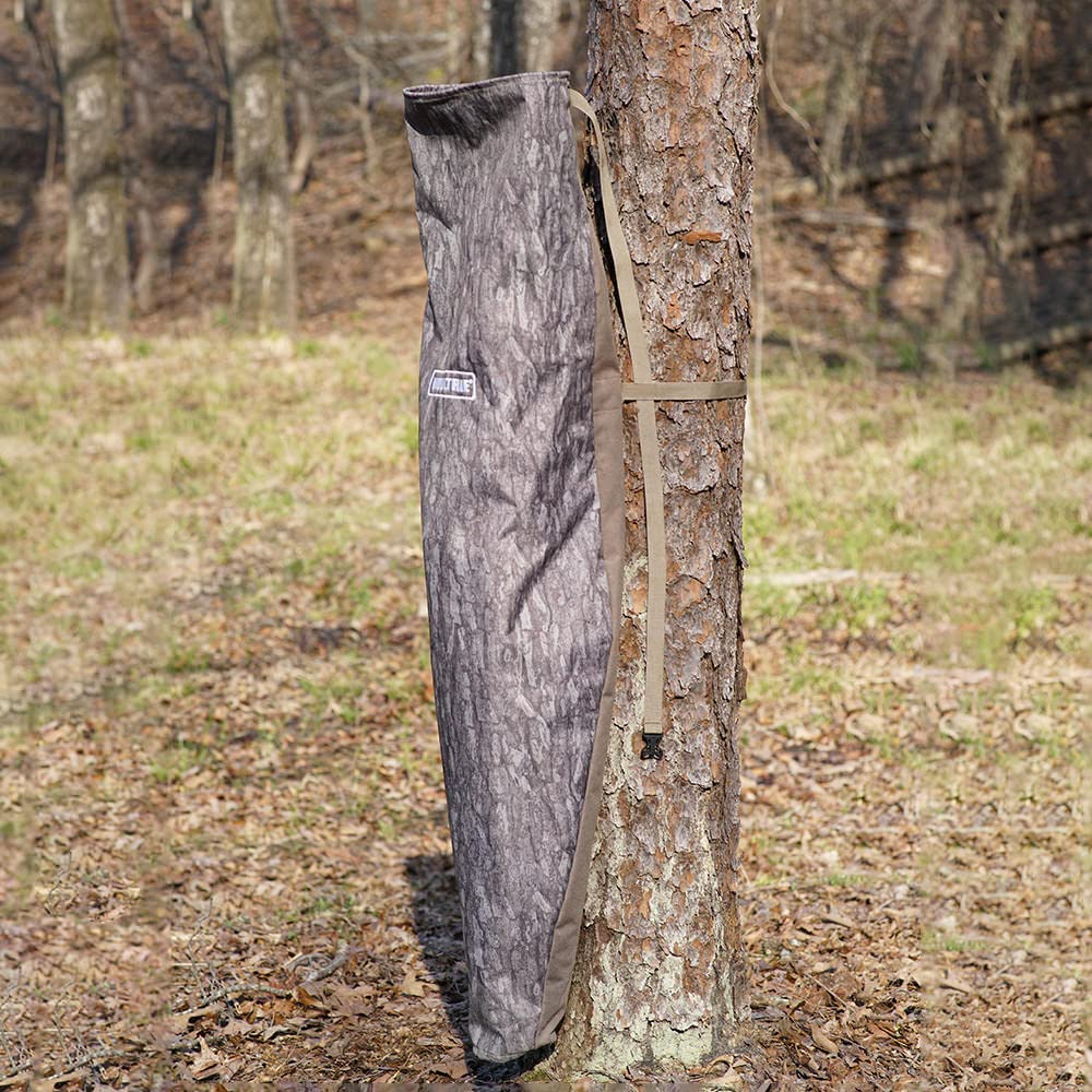 Moultrie - Alimentador de Bolsas de 100 Libras, alimentador por Gravedad, Correas para árbol
