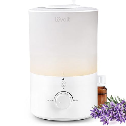 LEVOIT - Filtros de repuesto para humidificador de relleno superior, captura partículas para mejorar la eficiencia de humidificación, blanco, 18 x 24, 10 unidades (paquete de 1)