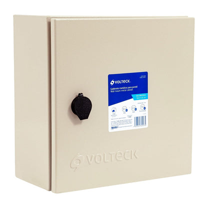 Volteck GAME-3030, Gabinete metálico, 300 x 300 mm, Volteck