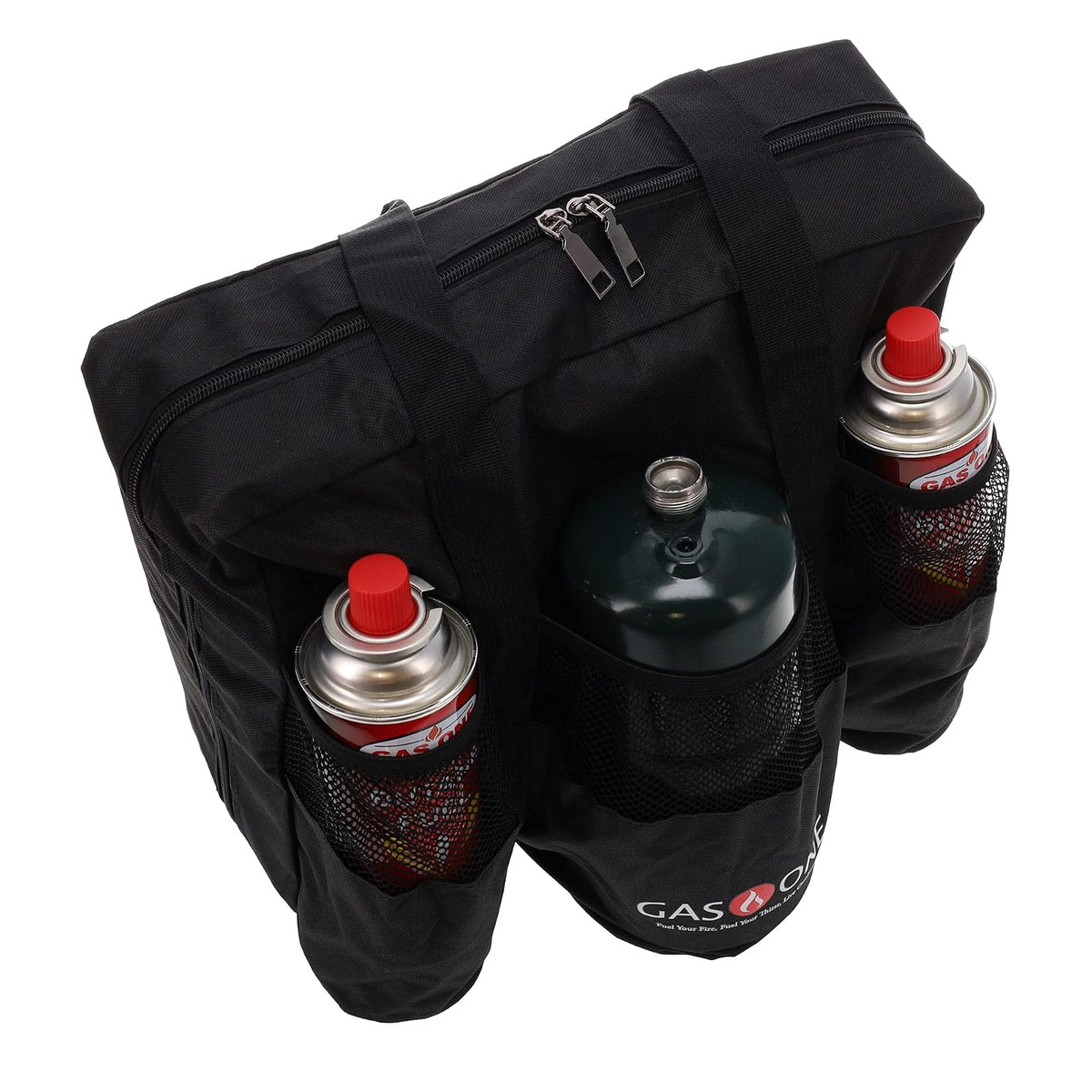 GasOne 50460 - Nuevo quemador de estufa de propano, bolsa de transporte universal para parrillas de cocina de doble quemador, resistente