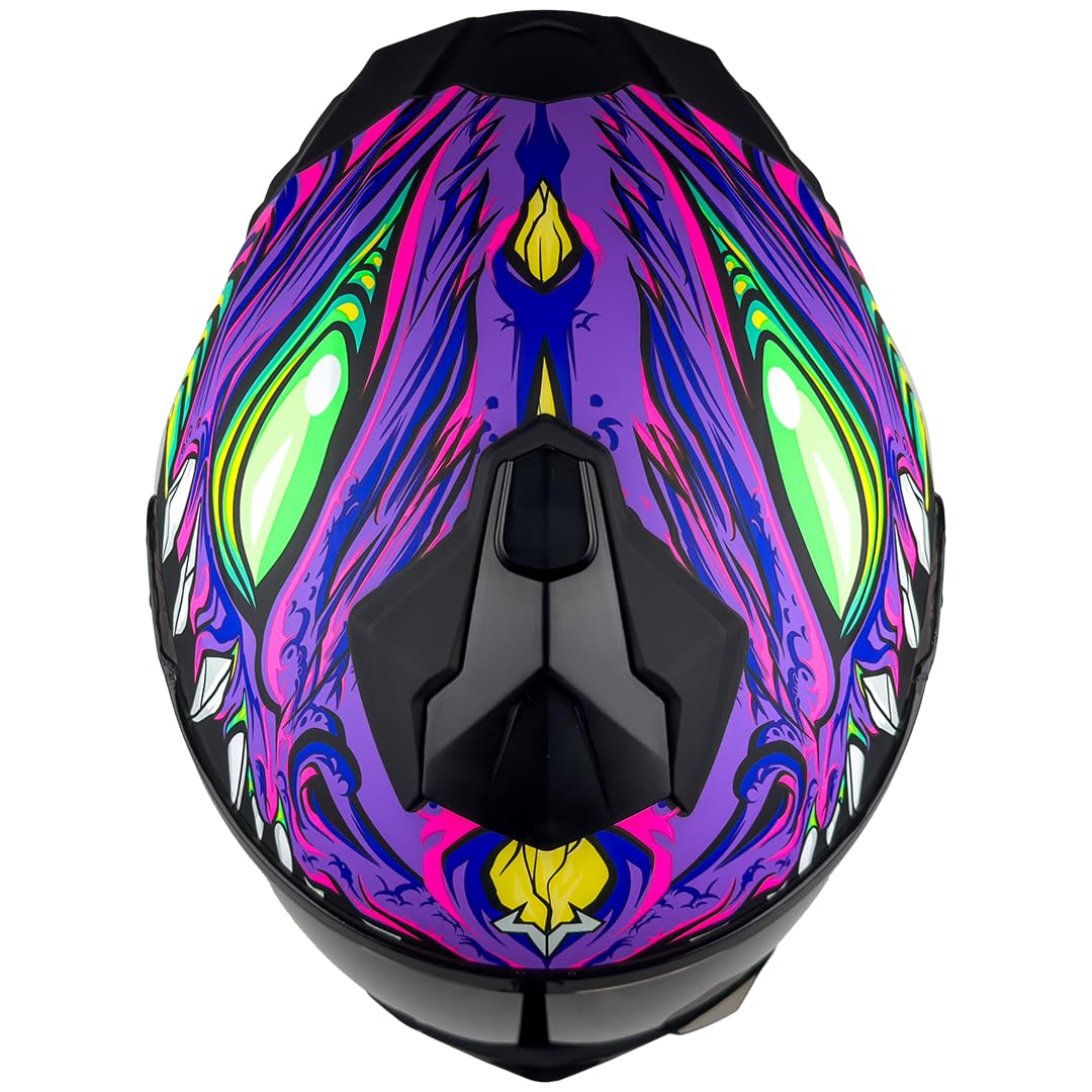 XBULL Casco BALTO Rex Morado S