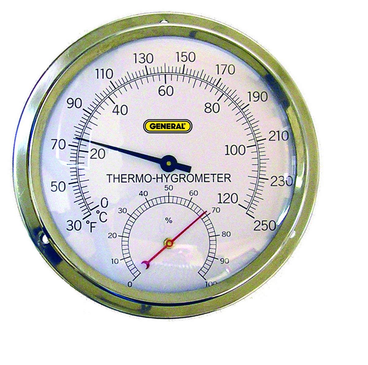 General Tools & Instruments A600FC High Temperature Analog Thermo-Hygrometer