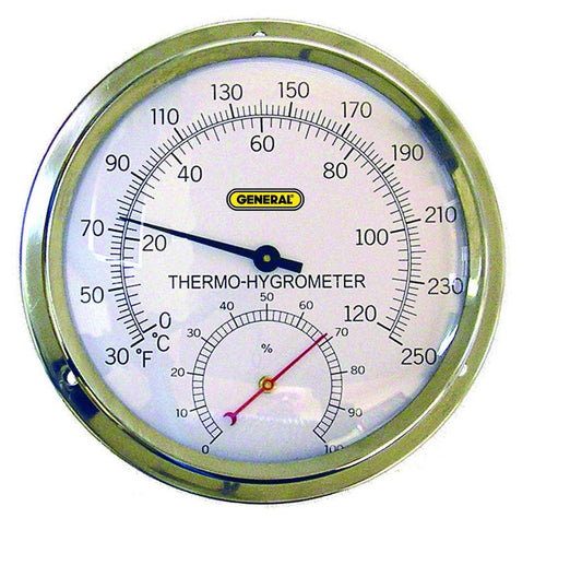 General Tools & Instruments A600FC High Temperature Analog Thermo-Hygrometer