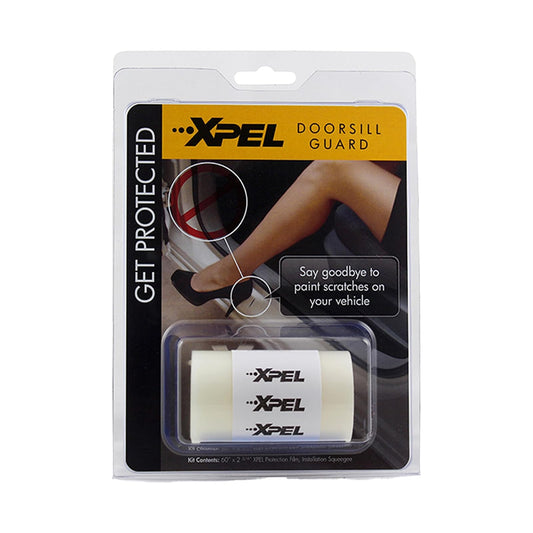 XPEL - Kit de película protectora para umbral de puerta universal, Transparente, 2.75"x60"