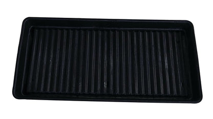 Eagle 1677BLK Bandeja de contención de utilidad, 36 pulgadas de largo x 18 pulgadas de ancho x 2 pulgadas de alto, negro