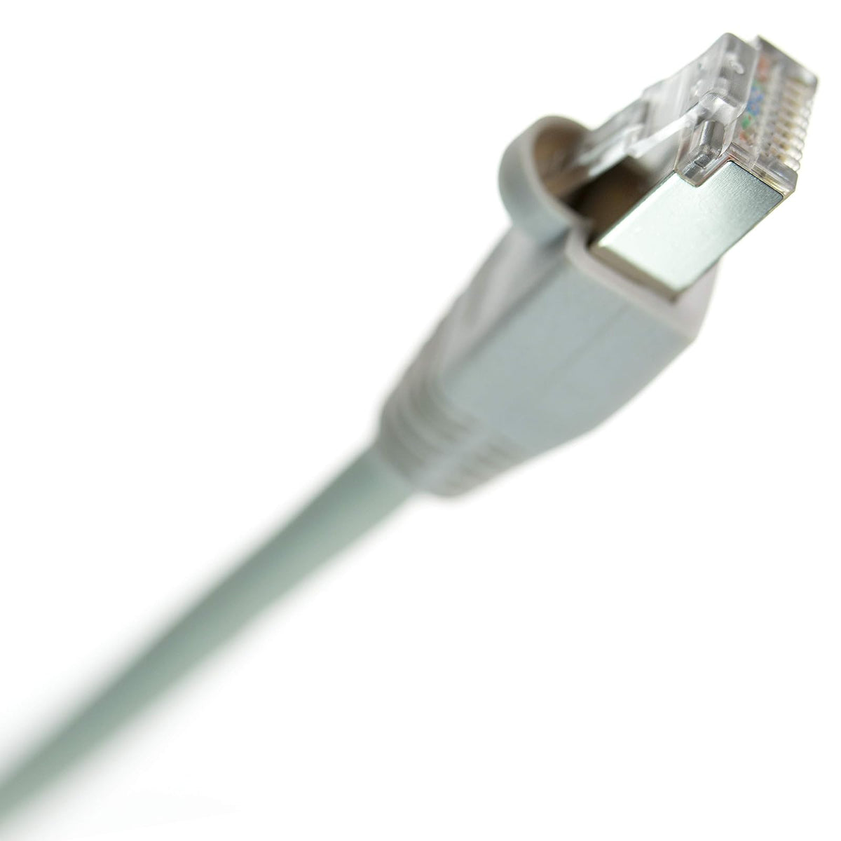 NTW Cable de Red Cat6 Blindado STP Sin Enganches - 50' feet - gris