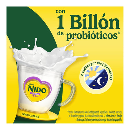 NIDO Kinder 1+ Deslactosado, Alimento Para Niños, De 1 a 3 Años, Lata 800 g