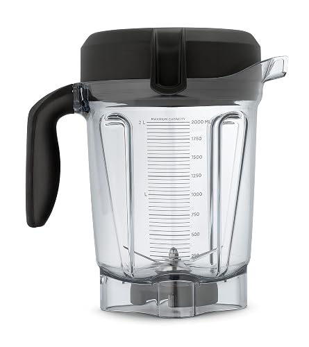 Vitamix Contenedor, 64 onzas de perfil bajo, transparente