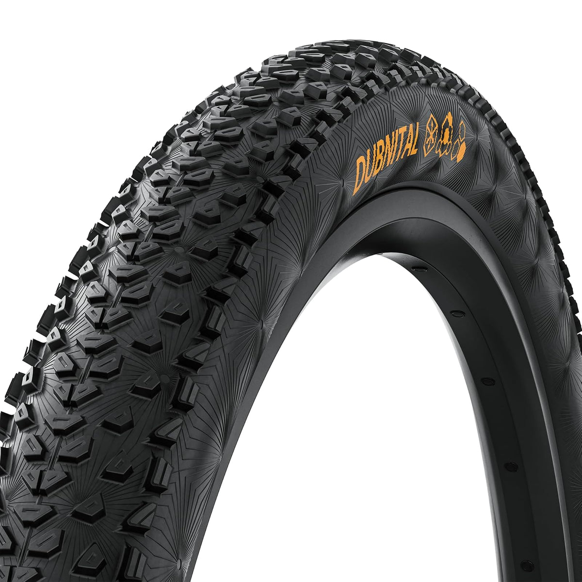 Continental Dubnital - Neumático para bicicleta de montaña sin cámara - Rápido y agarre en terrenos duros - E25 Ebike clasificado - - 29 x 2.40 - Grip, Trail
