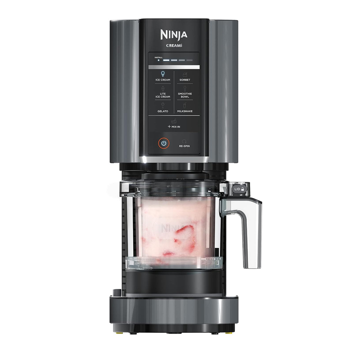Ninja CREAMi Máquina para Helados, 7 Programas, 2 Recipientes - 7 funciones - Negro
