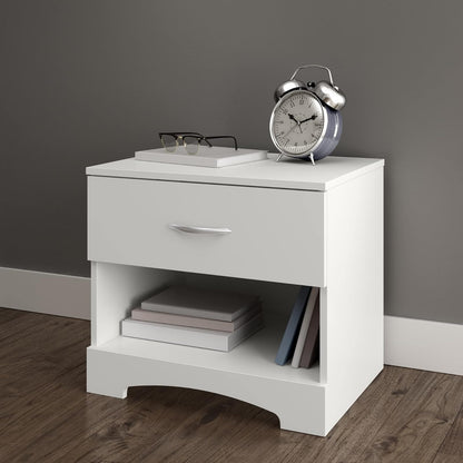 South Shore Grace Collection Night Stand, Pure White