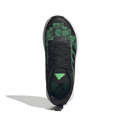 adidas Tenis Minecraft Fortarun 4.0 Niños Casual Negro
