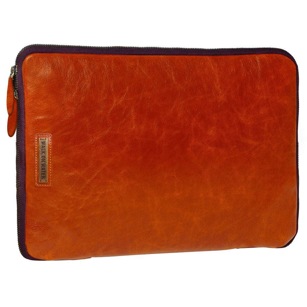 wow Walk on Water 11125 Funda Bogart Sleeve Mac Air 11", Color Cognac