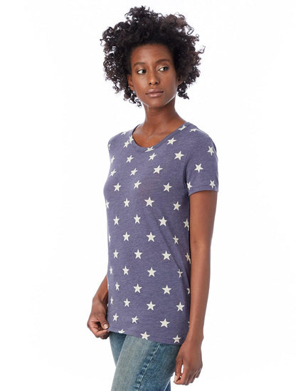 Alternative Playera Ideal de Manga Corta con Cuello Redondo. Camiseta para Mujer