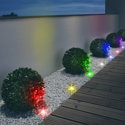 Tecnolite Foco MR16 LED 3 W Luz RGB MR16-SMDLED/3WRGB, Base GX5.3, No Atenuable, 1 Unidad