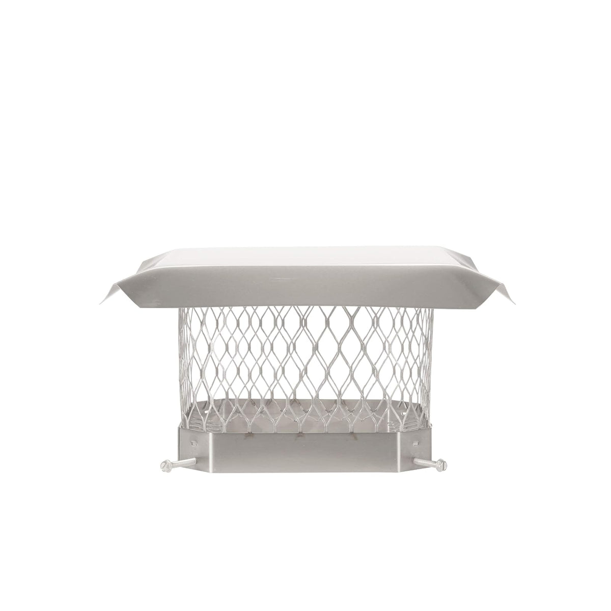 Shelter SCSS1313 - Tapa de chimenea de acero inoxidable, 9" x 9", Acero inoxidable