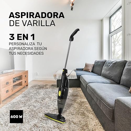Aspiradora Taurus Independence Capacidad de 800ml Color Negra Modelo Independence