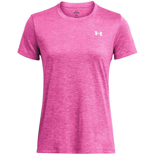 Under Armour Playera Manga Corta para Entrenamiento Tech SSC- Twist para Mujer Talla EXXG Color Rosa