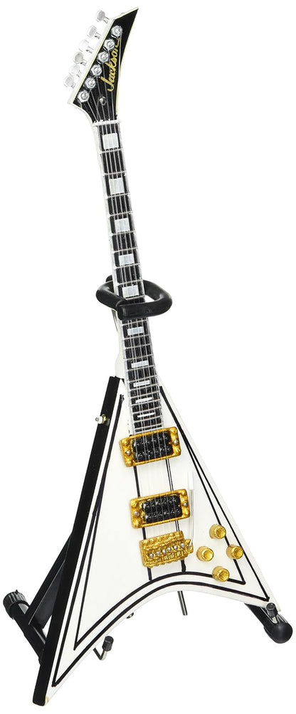 AXE HEAVEN RR-086 Randy Rhoads White Flying V Mini Guitarra