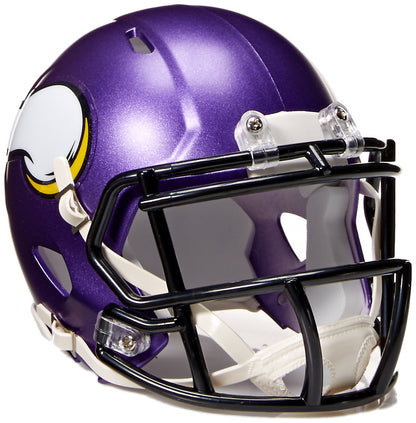 Riddell NFL Speed Mini Casco de Colección - Minnesota Vikings - Talla única - Púrpura