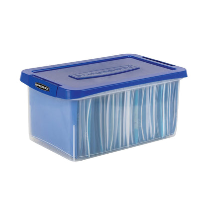 Bankers Box - Caja de plástico resistente de 20 pulgadas