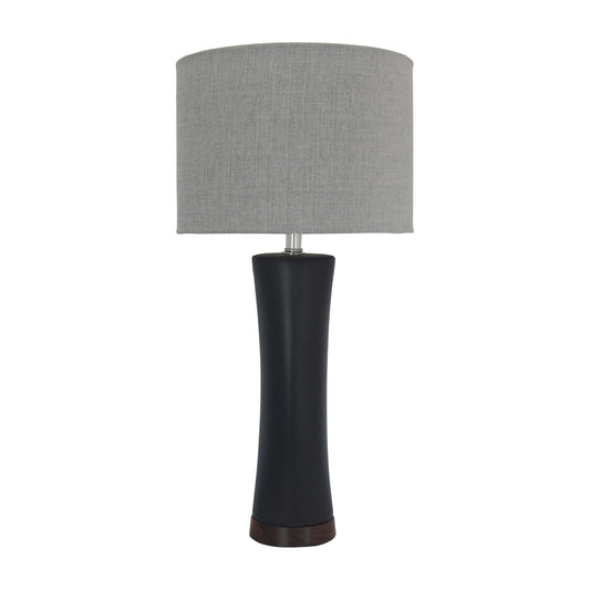 Luzerna CM-0057 Lámpara De Buro Xana, Color Negro Mate, 1 Unidad