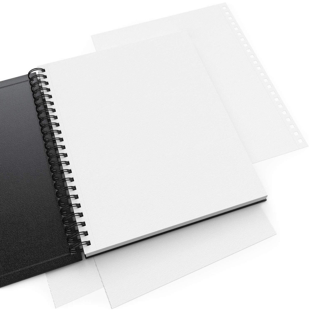 Arteza Cuaderno de Bocetos Espiral | 5.5 x 8.5 pulgadas, paquete de 3, 100 hojas, para dibujar, adultos y adolescentes