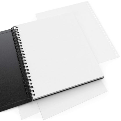 Arteza Cuaderno de Bocetos Espiral | 5.5 x 8.5 pulgadas, paquete de 3, 100 hojas, para dibujar, adultos y adolescentes