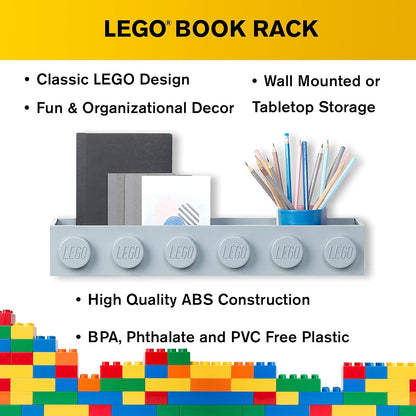 Room Copenhagen, Lego - Estante Decorativo Flotante para Almacenamiento - Gris