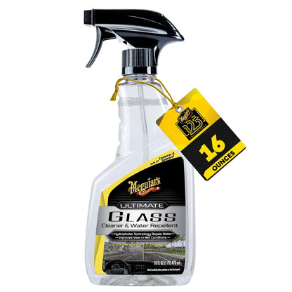 Meguiar's Perfect Clarity Limpiador de Vidrios, 709 ml - Spray limpiador de vidrio definitivo