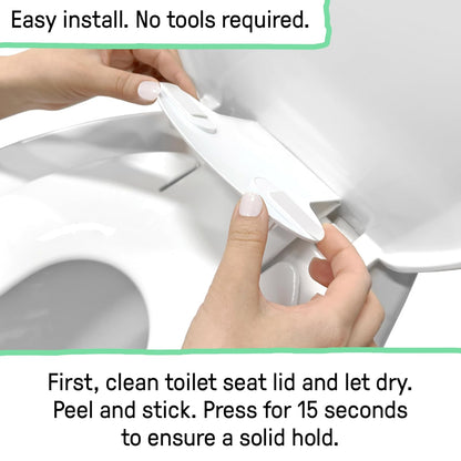 Ingenuity Flip & Sit - Asiento de baño, de inodoro, para Bebé, a partir de 18 meses, color blanco