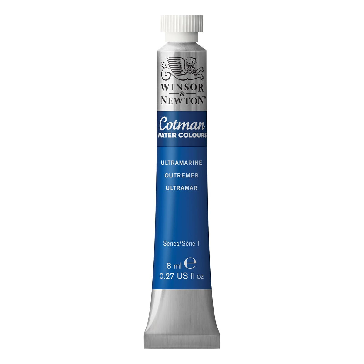 Winsor & Newton Acuarela Cotman en Tubo 8 ml, Varios Colores - Tubo de 7,7 g - Ultramarine