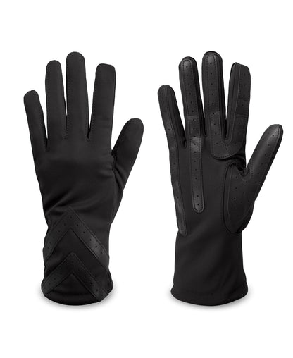 isotoner Guantes de elastano para mujer con visualización táctil para clima frío