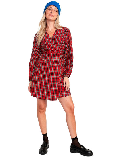 Old Navy 526927-000XXL Vestido, Mujer, Rojo, XX-Grande