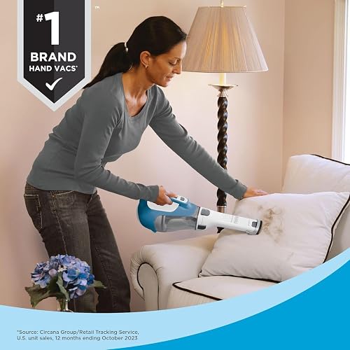 BLACK+DECKER CHV1410L Dust Buster Aspiradora de Mano inalámbrica con batería de Litio de 16 voltios