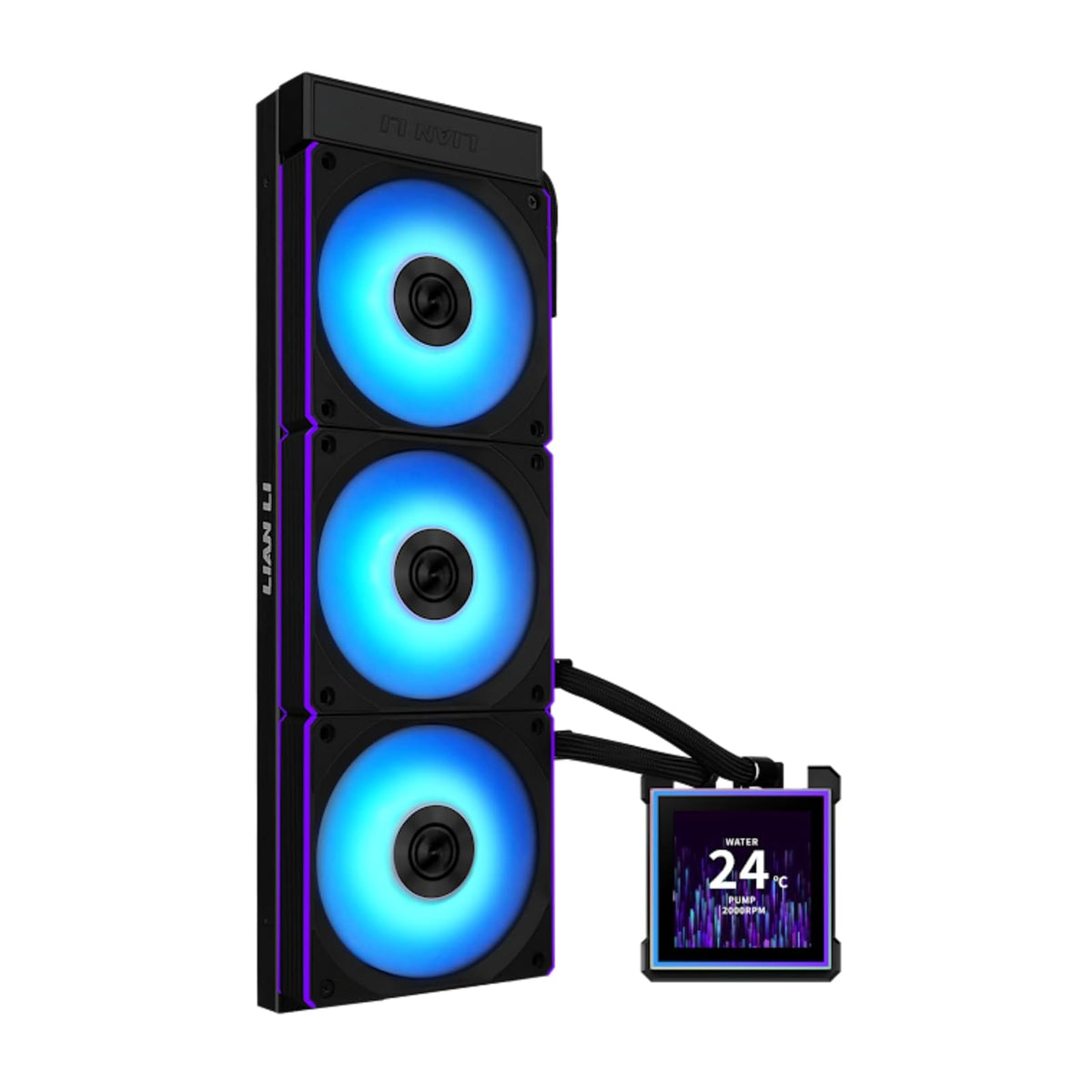Lian Li Hydroshift II 360 CL ARGB Enfriador Líquido CPU AIO 360 mm - 360 CL - Black