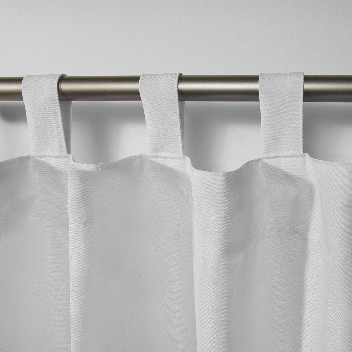 Exclusive Home Curtains - Par de Cortinas de Polipropileno Belga, Blanco Winter, 54x96, 1, 1