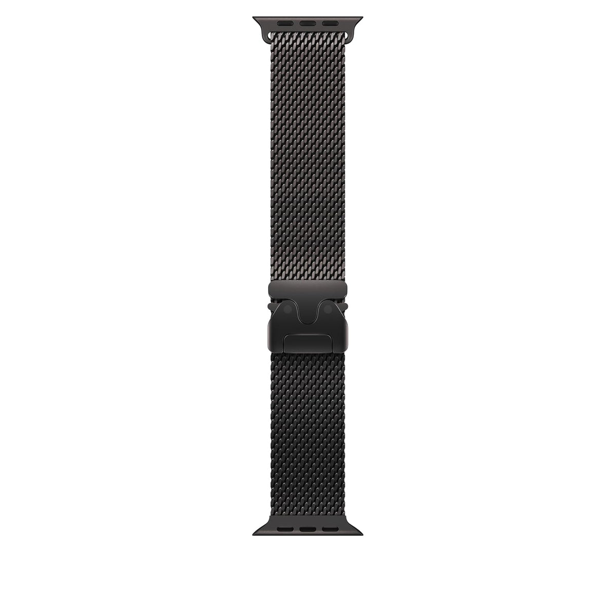 Apple Watch Band Correa Milanese Loop de Malla de Acero - 49mm - C para muñecas de 130 a 160mm - Negro