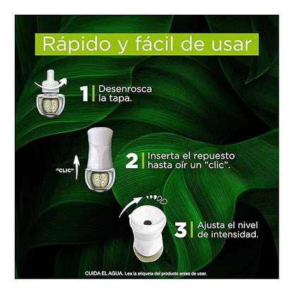 Air Wick Repuestos Para Aromatizante De Ambiente Continuo, Aroma Magnolia & Cherry Blossom, 5 Piezas de 20 ml c/u