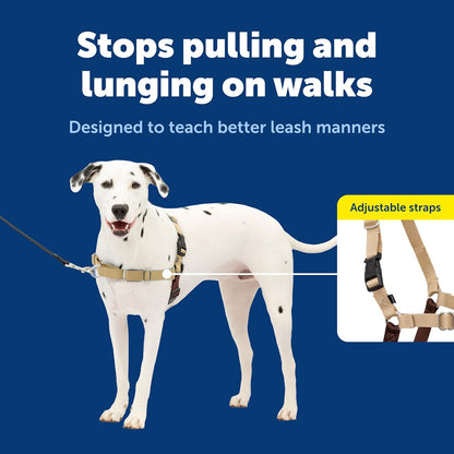 PetSafe Easy Walk arnés para Perros, Anti tirones, Beige/marrón, M