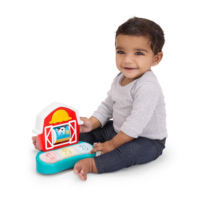 Baby Einstein Farm Explorers Jumper Saltador 2 en 1 Para Bebé con Juguetes Interactivos, Música, Luces y Sonidos, 6 a 12 Meses