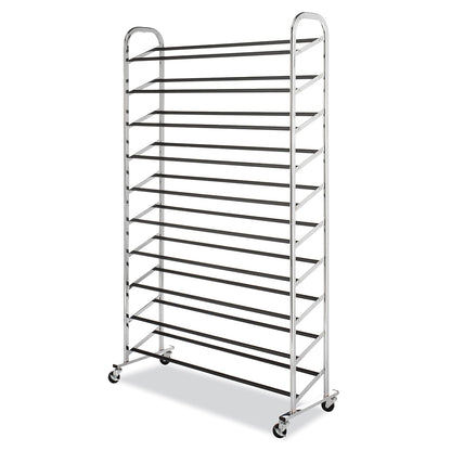 Whitmor 6060-3510 Chrome Supreme Rejilla para 50 Pares de Zapatos