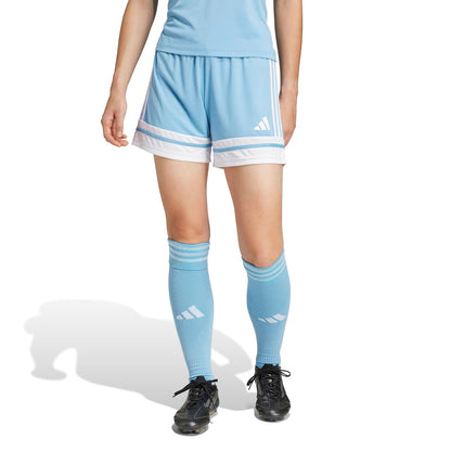 adidas Squadra 25 Shorts Deportivos de Fútbol para Mujer - M - Team Light Blue - White