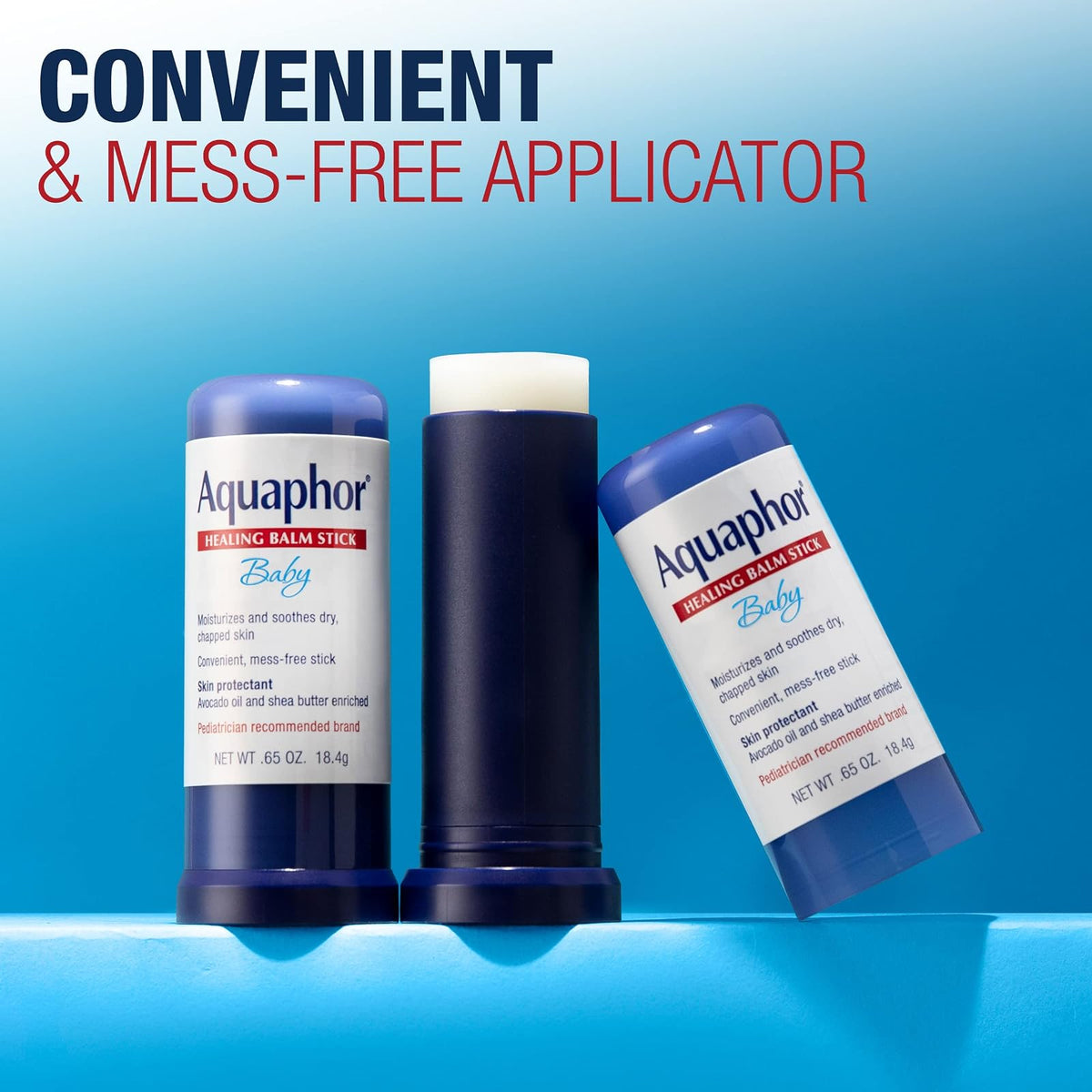Aquaphor Bálsamo curativo para bebé, barra de 18.4 g