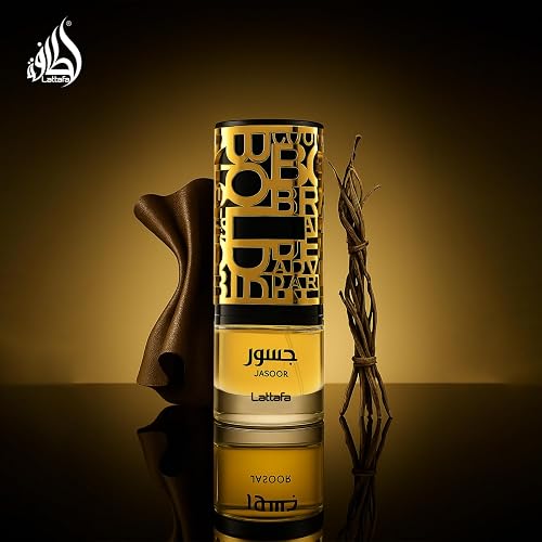 Lattafa Jasoor for Men Eau de Parfum Spray, 3.4 Ounce