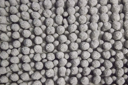 DIB TMC040-1000/100 Tapete de Baño Mix Chenille, Color Gris, 40x60 Cm