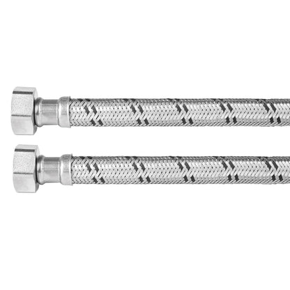 Foset Manguera para Boiler de Acero Inoxidable - 40 cm - 3 - 4 x 3 - 4"