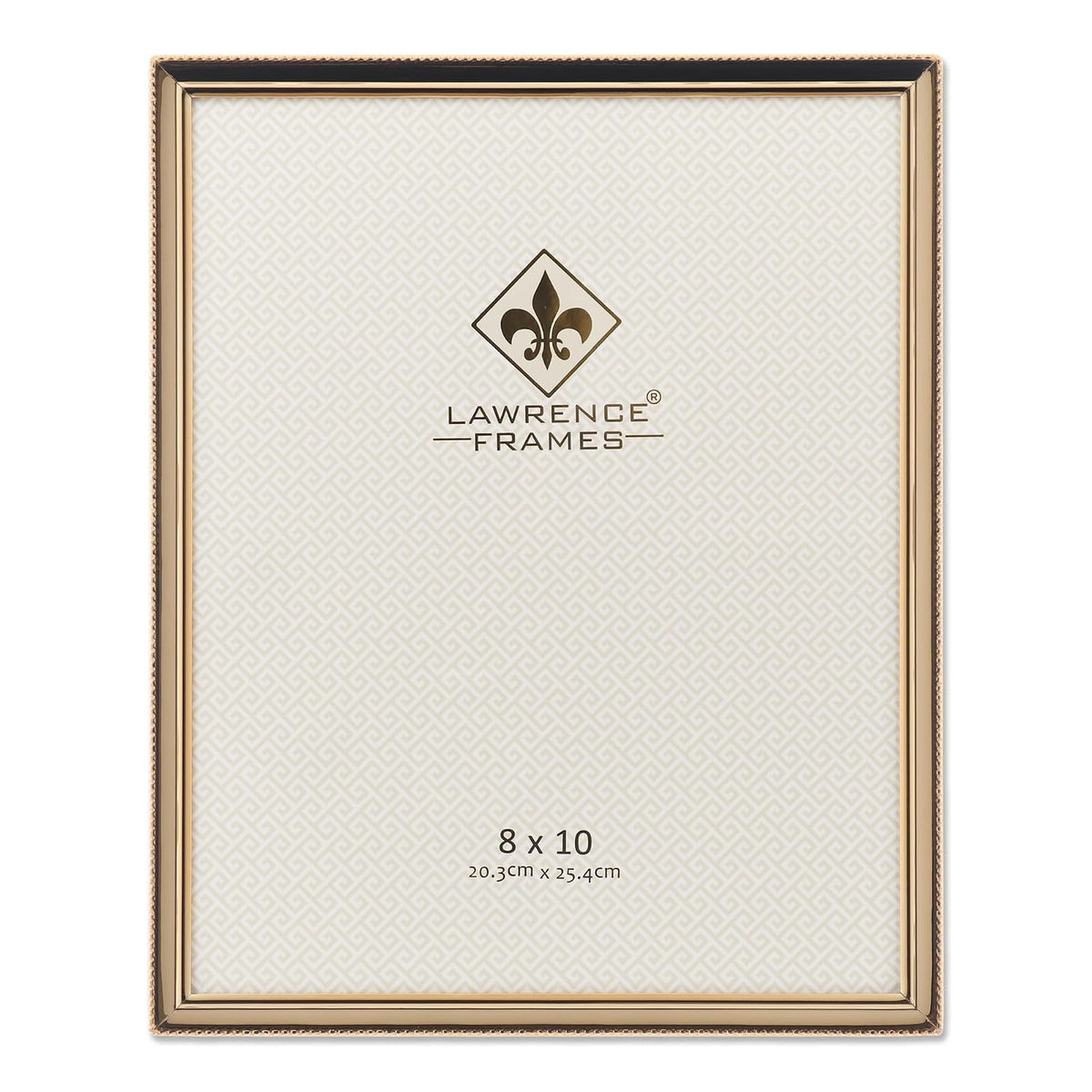 Lawrence Frames Marco de Fotos Triple con Bisagra, Latón Antiguo - Dorado - 20.32 x 25.4 cm (8x10 pulg.)