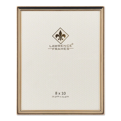 Lawrence Frames Marco de Fotos Triple con Bisagra, Latón Antiguo - Dorado - 20.32 x 25.4 cm (8x10 pulg.)