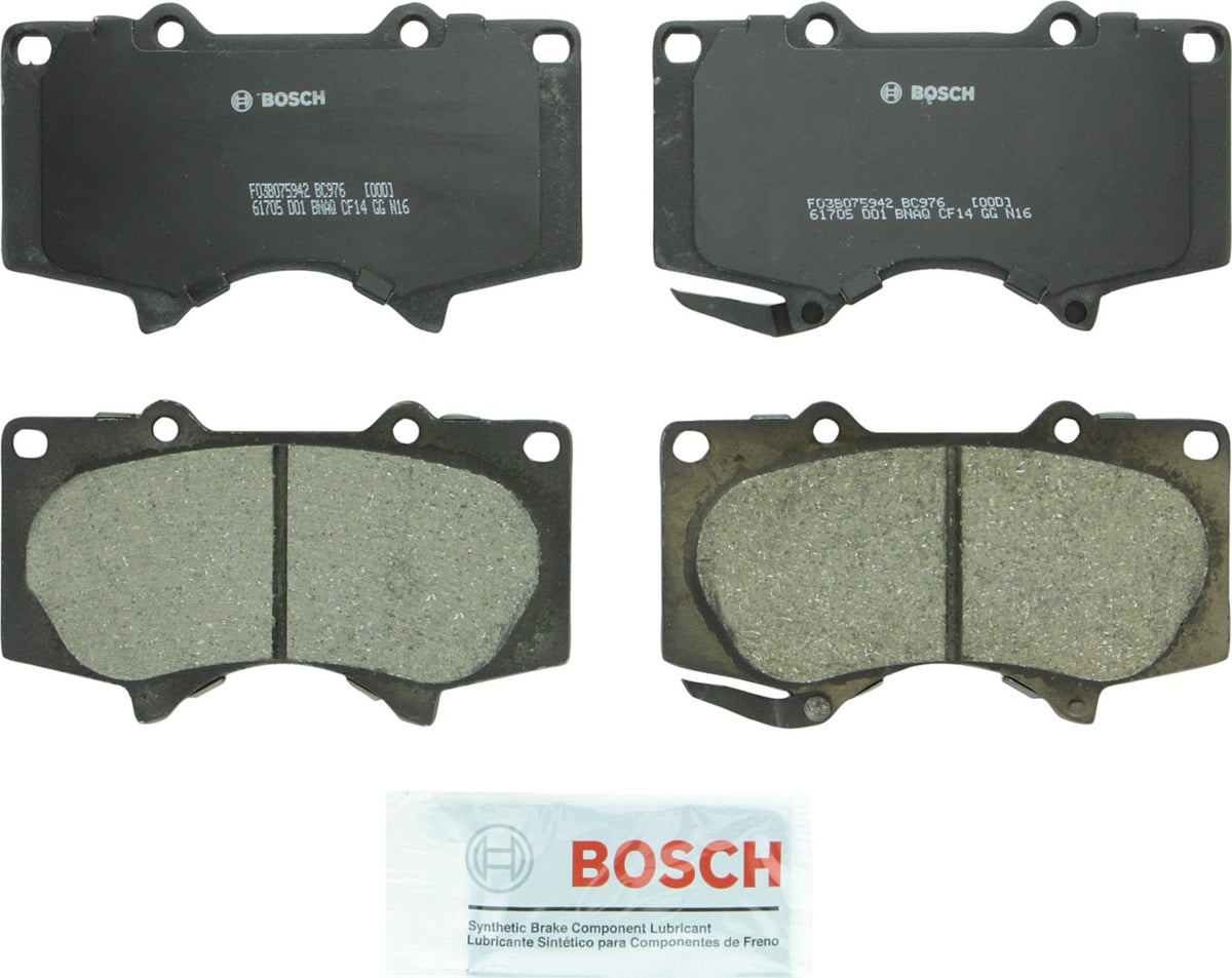 Bosch QuietCast Premium Pastillas de Freno Cerámicas - Frente - 976 - QuietCast Ceramic
